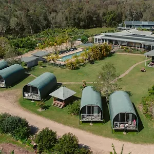 Semesteranläggning (resort) Byron Yoga Centre, Byron Bay